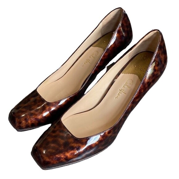 Cole Haan Brown‎ Marble Heels Size 9 - Picture 1 of 7